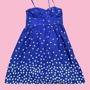 Polka dot retro style dress
